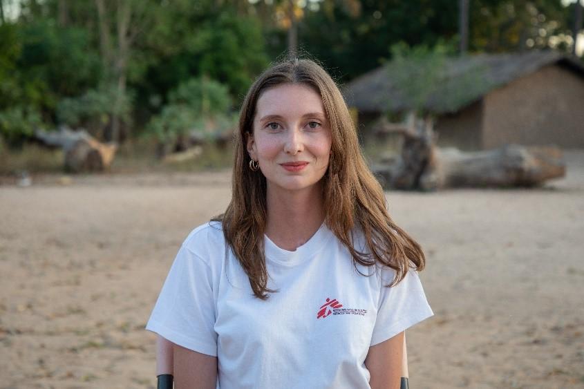 Zélie Antier, MSF Project Coordinator in Abyei, South Sudan