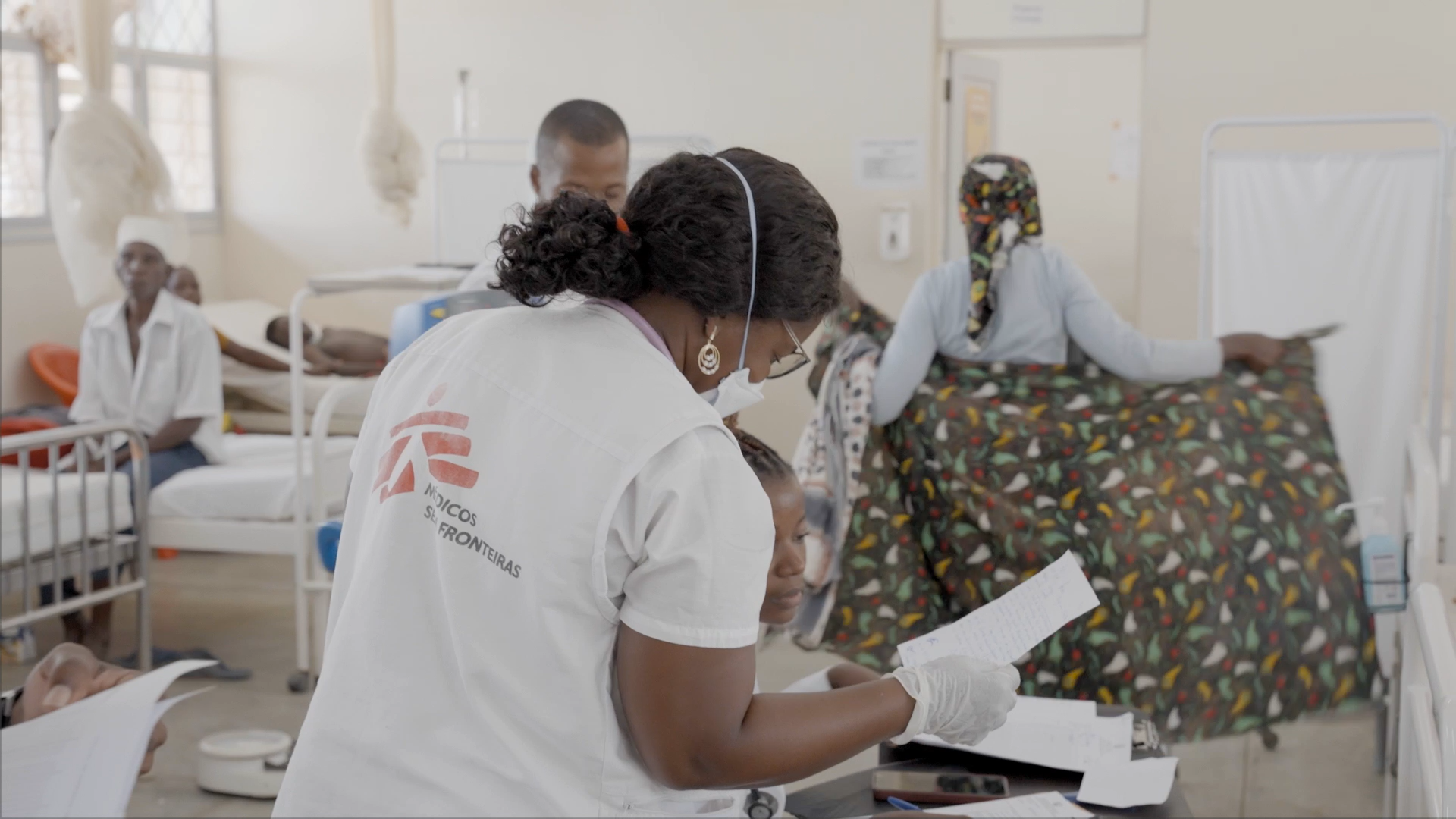 Dr Filomena Januário, who works for Médecins Sans Frontières/Doctors Without Borders (MSF) in northern Mozambique.