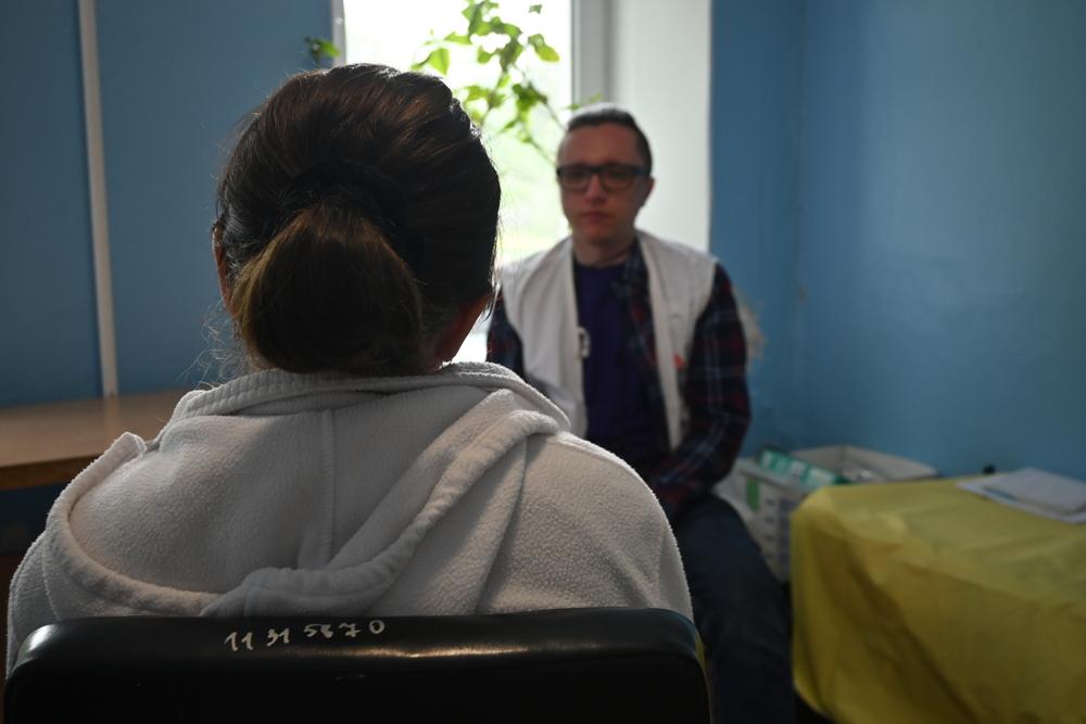 MSF psychologists provide group and individual psychological sessions to people in areas previously occupied, Ukraine.