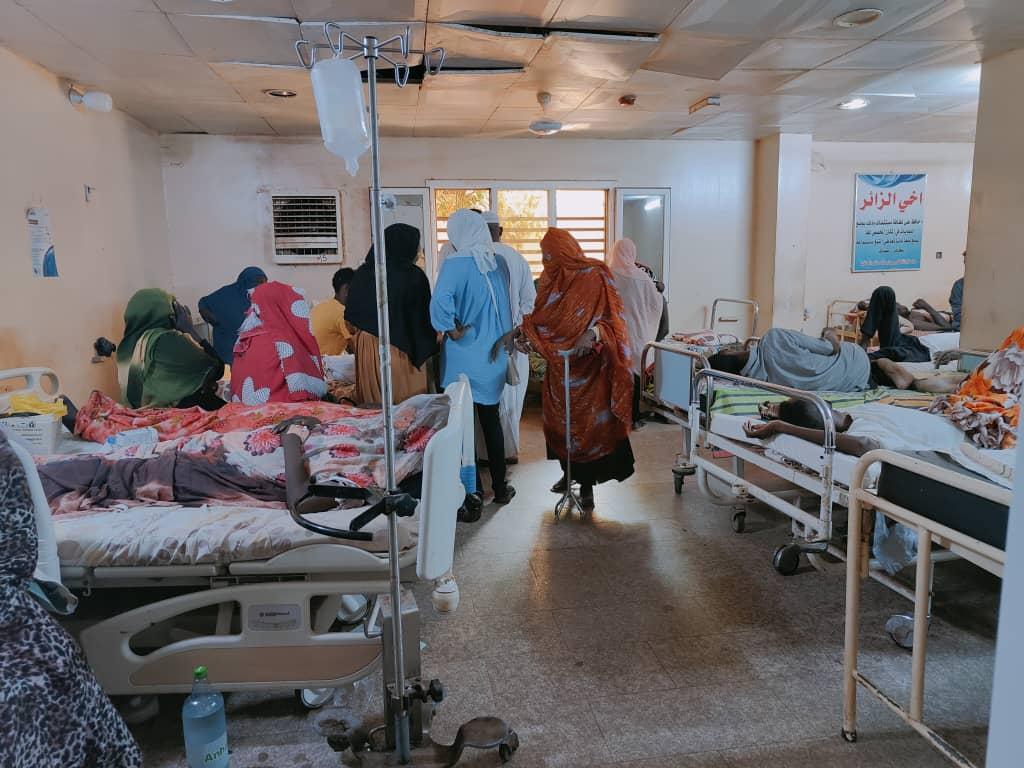 MSF supported Al Nao hospital in Omdurman
