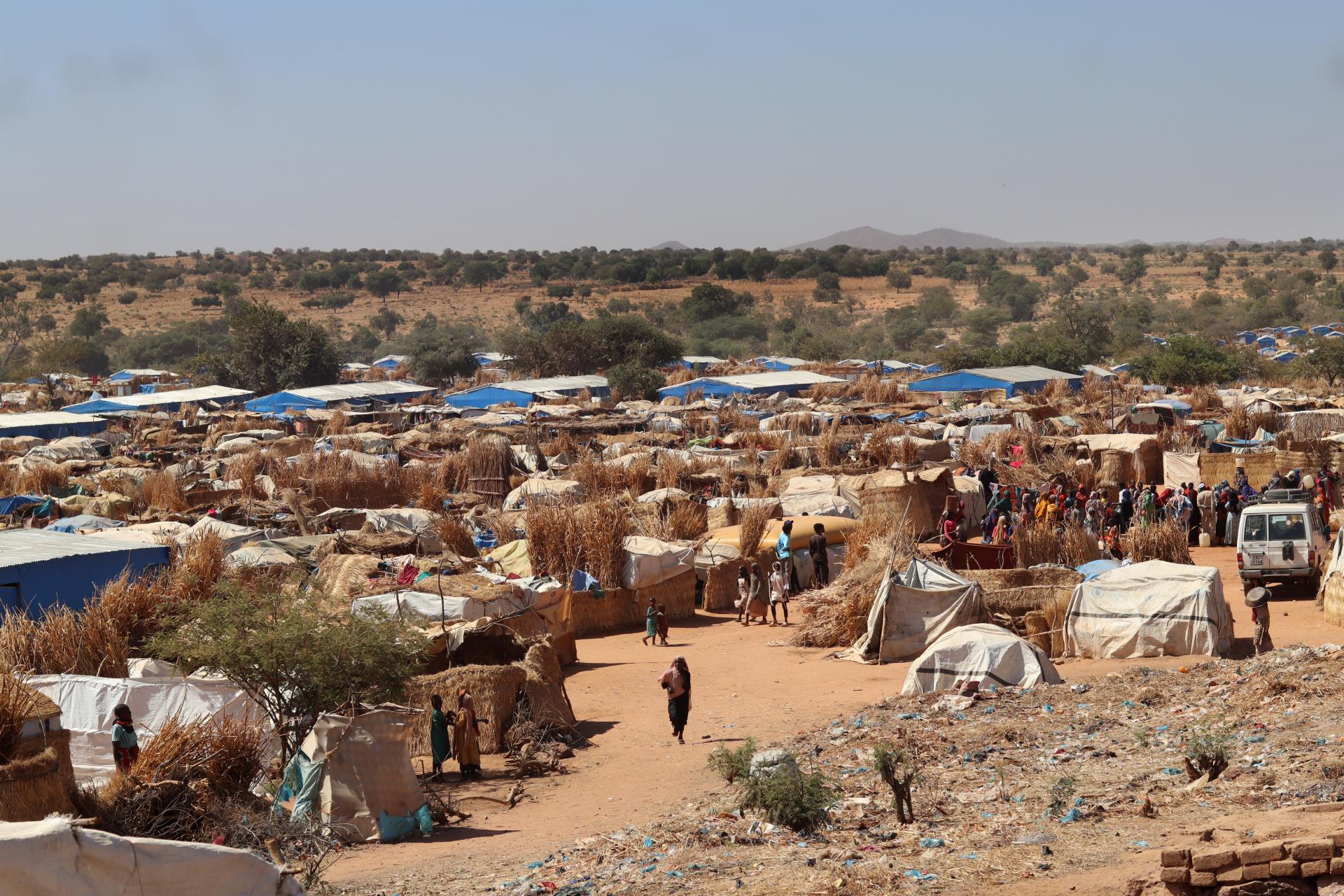  Ourang refugee camp, eastern Chad