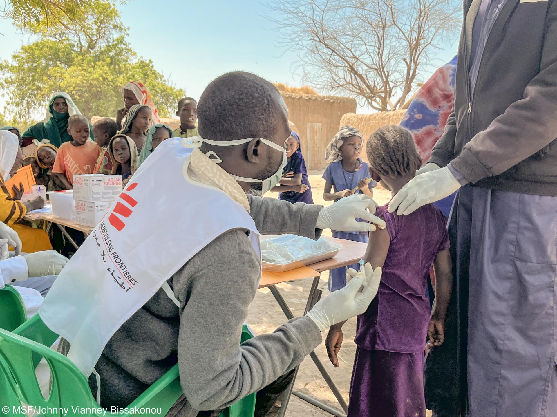  Diphteria vaccination campaign in Batha Province, Chad