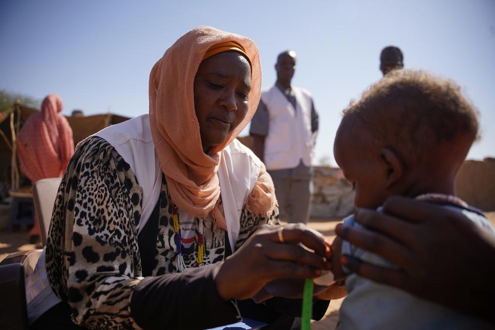 Malnutrition in Zamzam camp, El Fasher, North Darfur