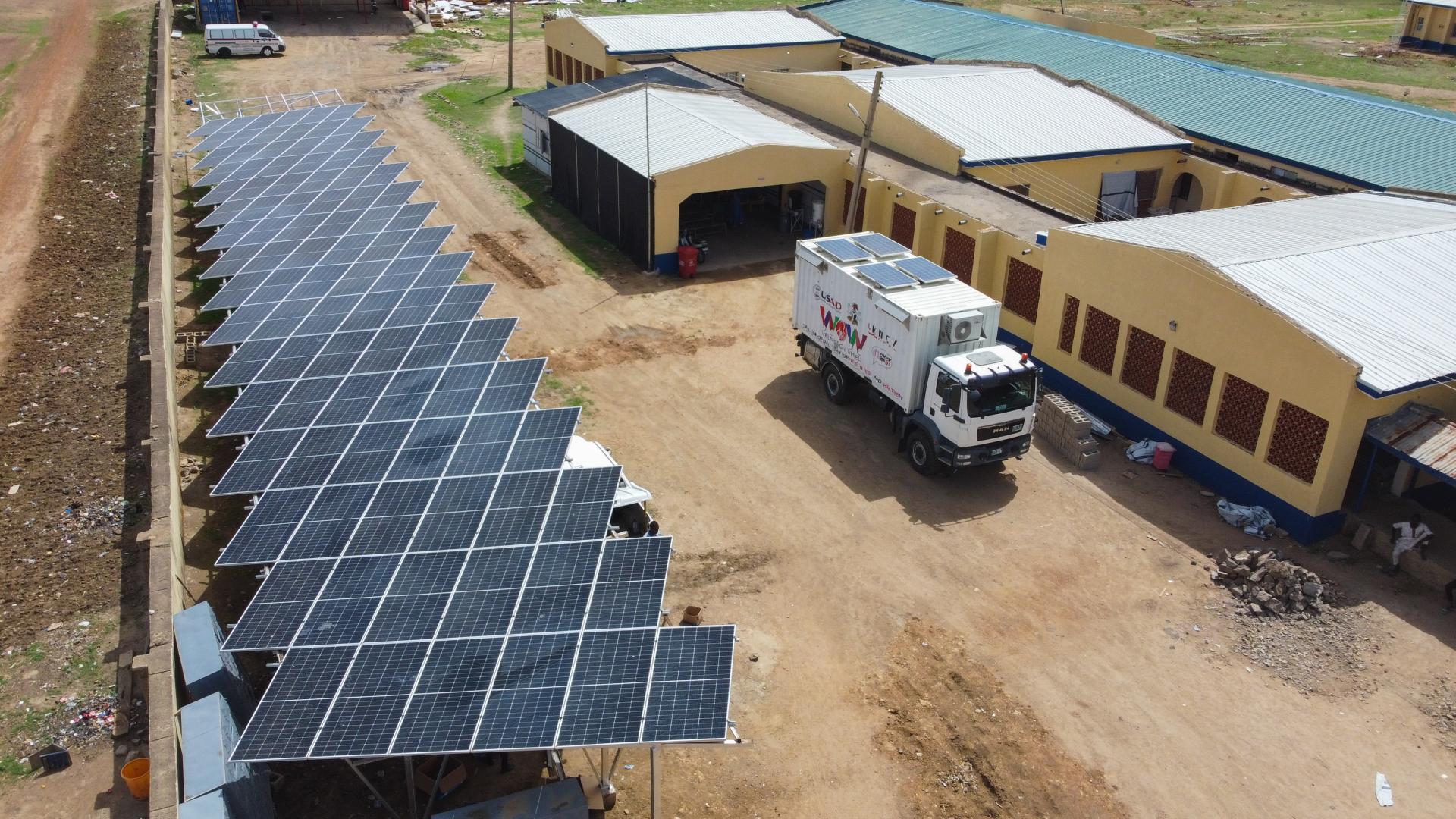 MSF transition to solar power to help safeguard health and the environment