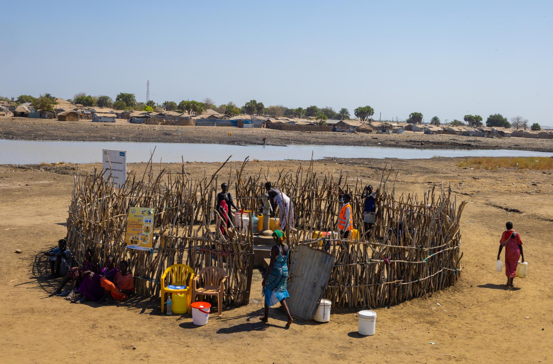 The cholera outbreak in South Sudan spread alarmingly rapidly