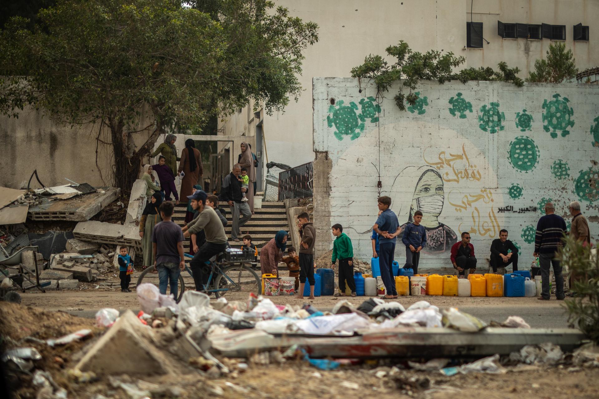 MSF Clinic in Gaza City 