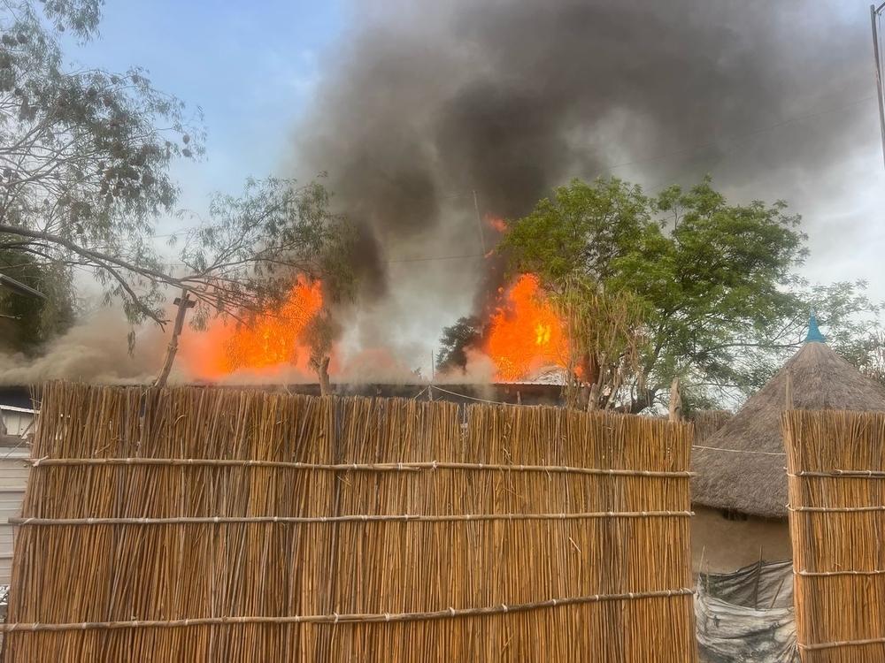 MSF Hospital in Old Fangak Destroyed by Bombing