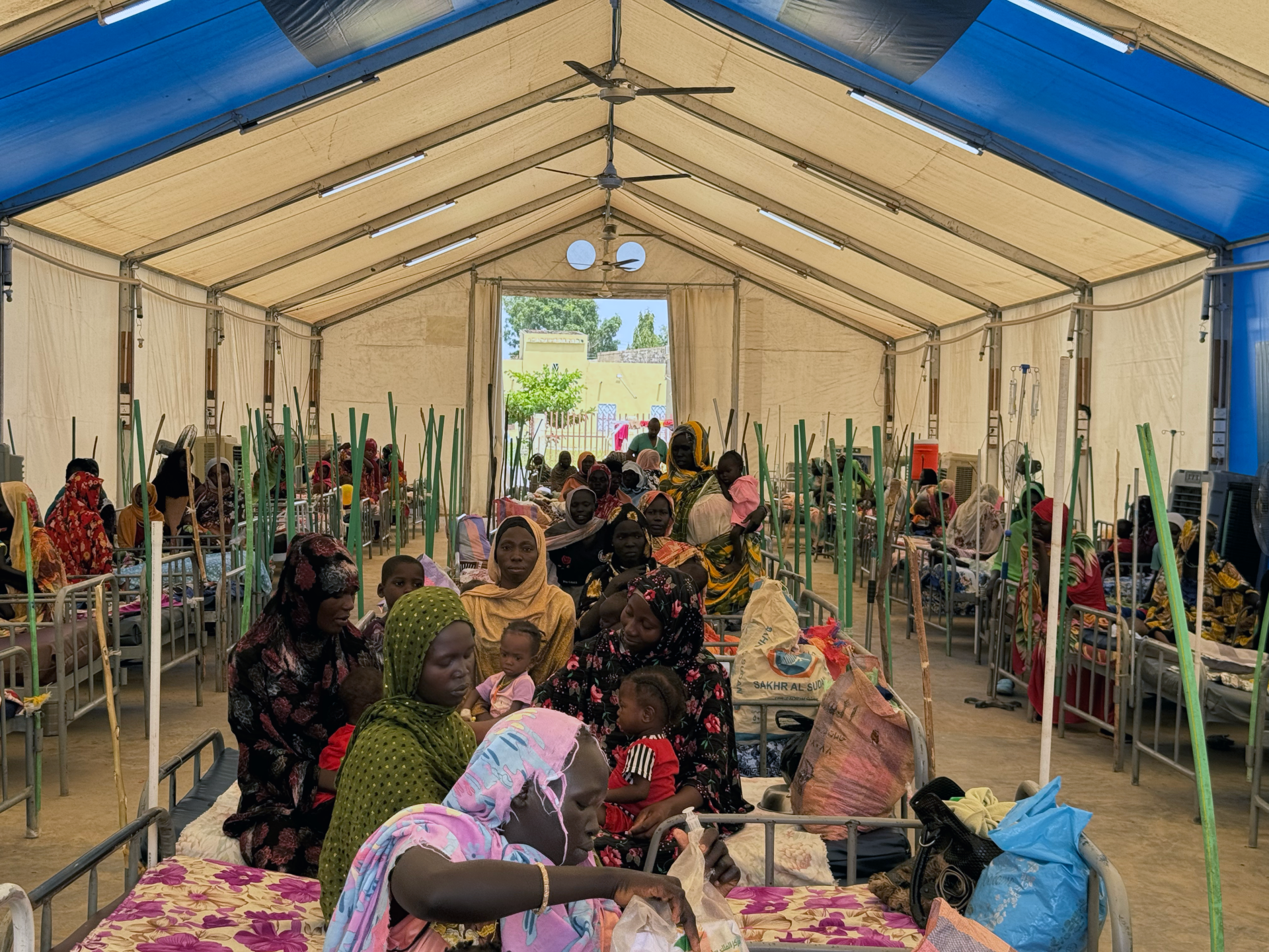  MSF treats malnutrition at Al Damazin Hospital