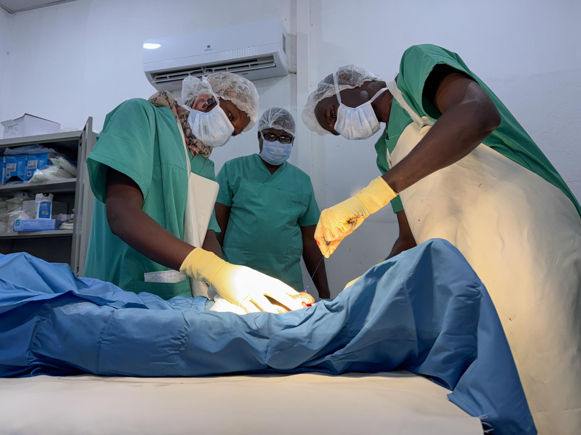 Sudanese colleagues continue to save lives
