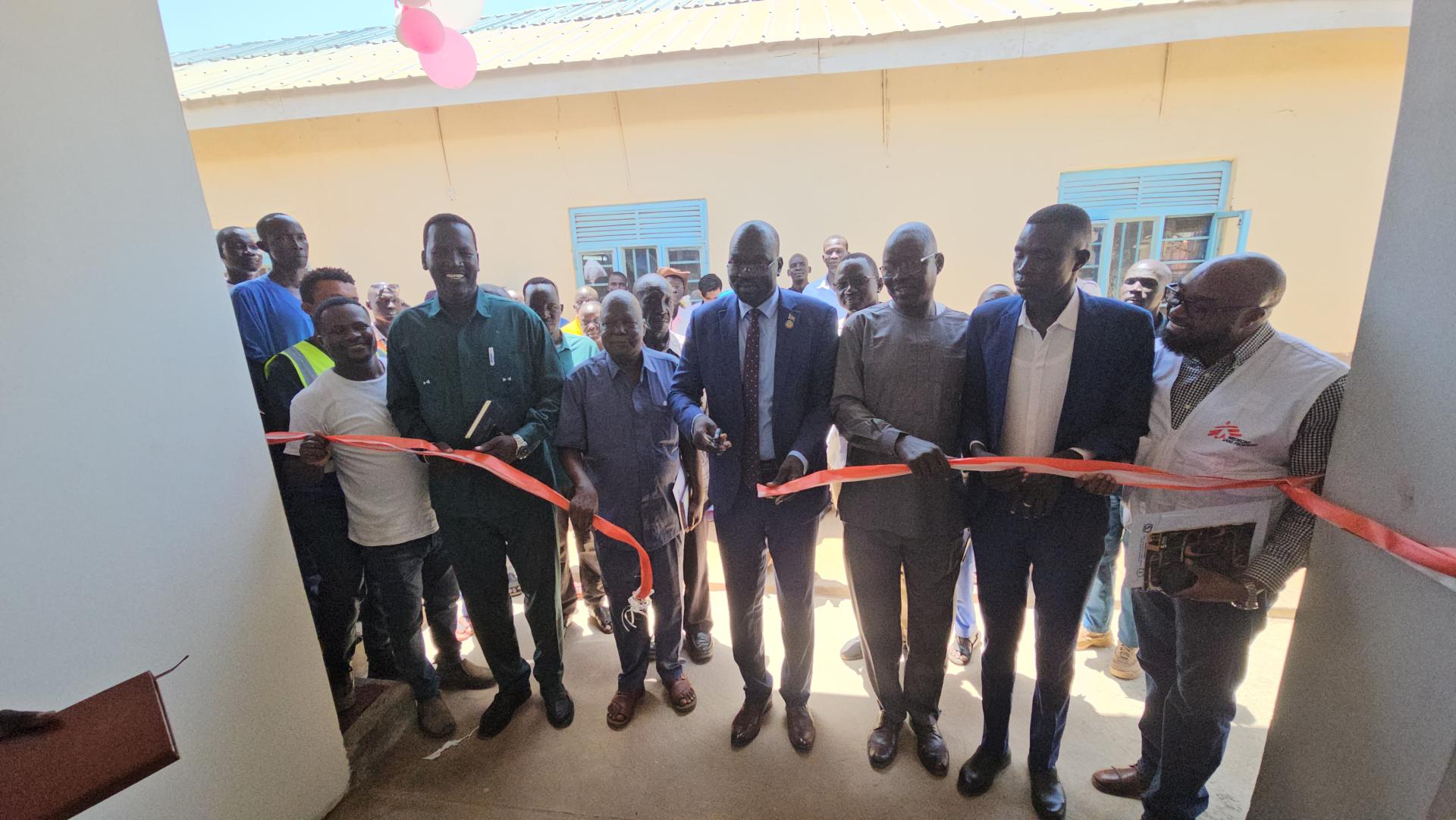 New 40-bed neonatal ward constructed by MSF at Aweil State Hospital, South Sudan