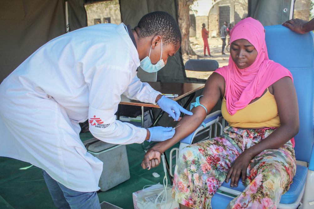 MSF's life-saving response via the blood bank in Northern Mozambique