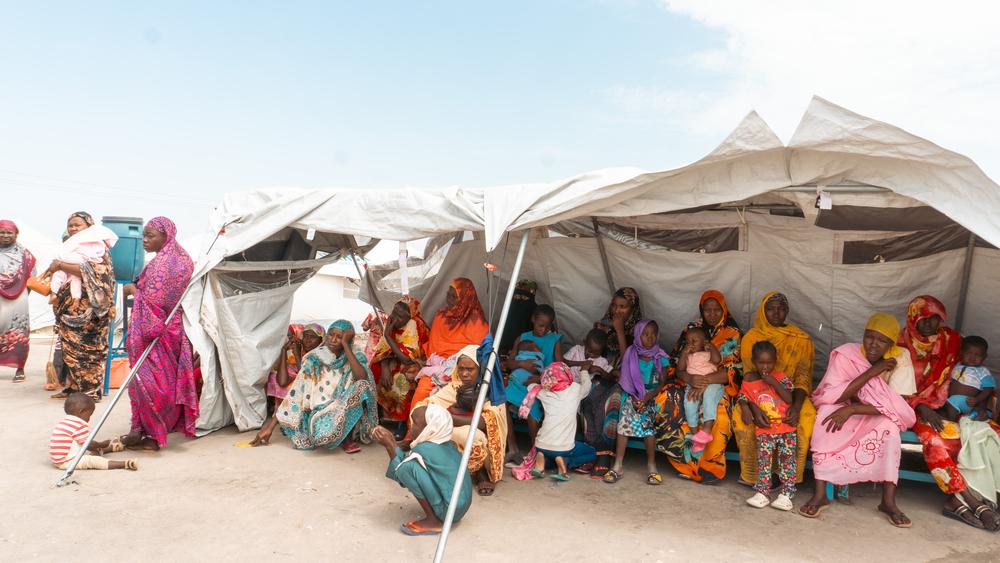 Sudan: Fleeing conflict, hundreds of thousands face hardship and disease in overcrowded camps in White Nile State
