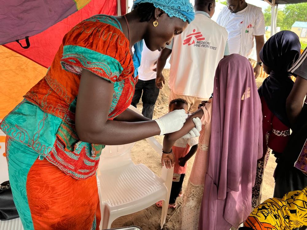 CAR: MSF vaccinates thousands of children after arrival of refugees from Sudan