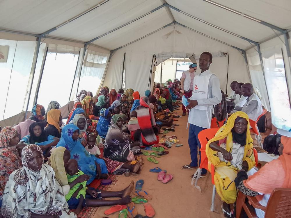 MSF calls for urgent international help for Sudanese refugees in Chad as major crisis looms