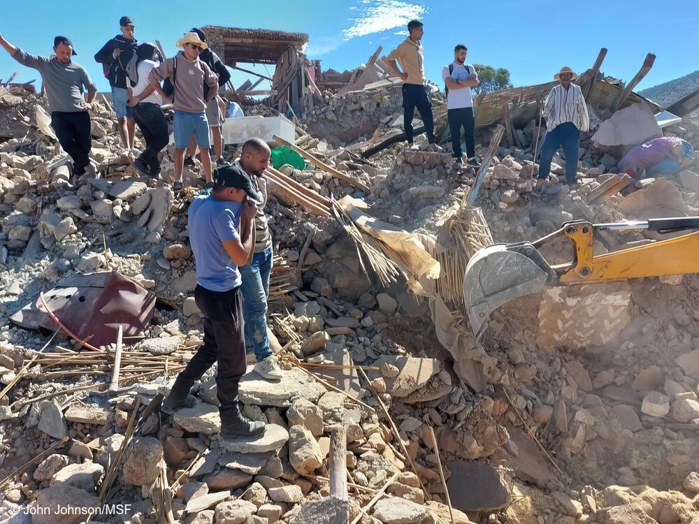 Morocco: Three weeks after the earthquake, MSF focuses on mental health response to offer psychological care to people