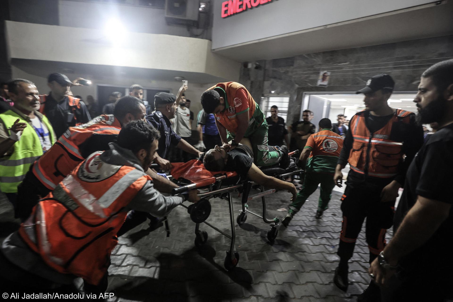 Gaza: The wounded are in danger of dying in the next few hours