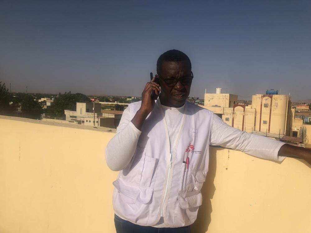 Cyrus Paye, MSF Project Coordinator, speaks about the situation at the MSF-supported hospital in El Fasher, North Darfur