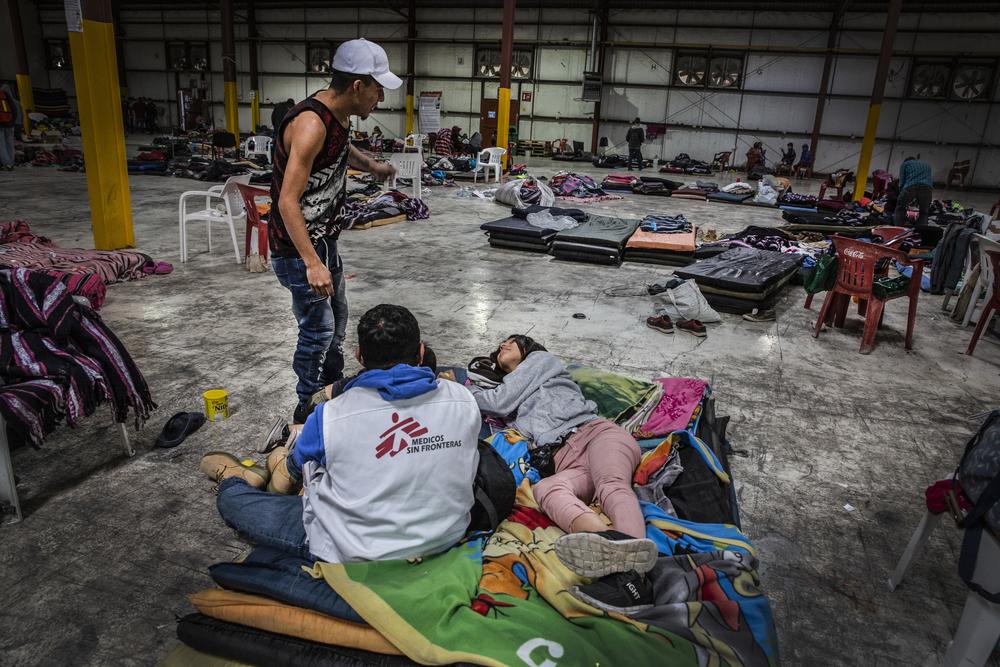 MSF provides medical, mental health and social services support to migrants and refugees in various shelters in Nuevo Laredo, Reynosa and Matamoros. [ © Juan Carlos Tomasi ] 