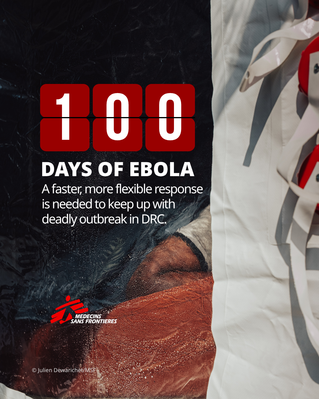100 days of Ebola disease outbreak