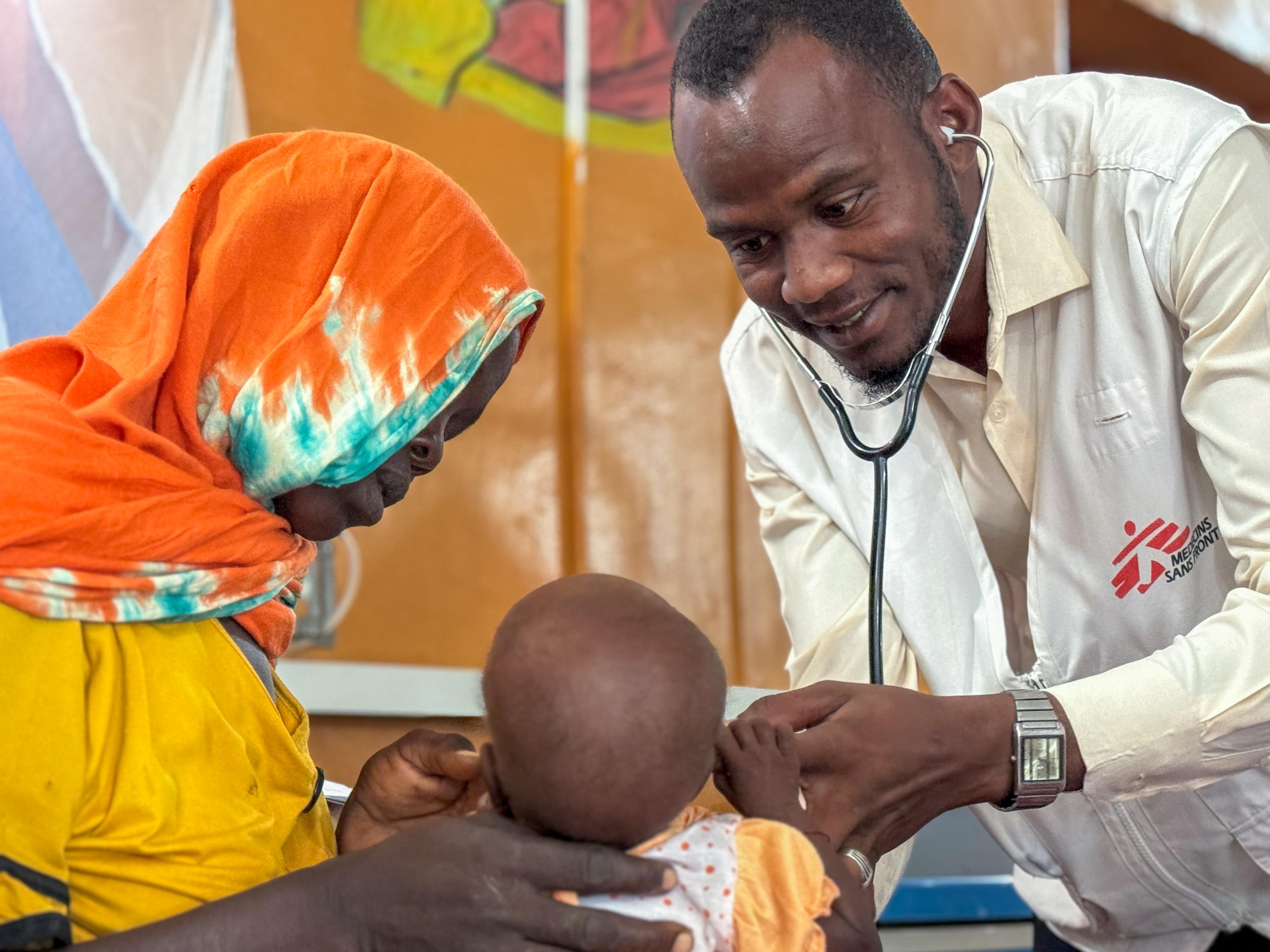 Habib B Galal, Medical Activity Manager, discusses the challenges faced by El Geneina Teaching Hospital amid the ongoing conflict in West Darfur, including the destruction of resources and the loss of essential services