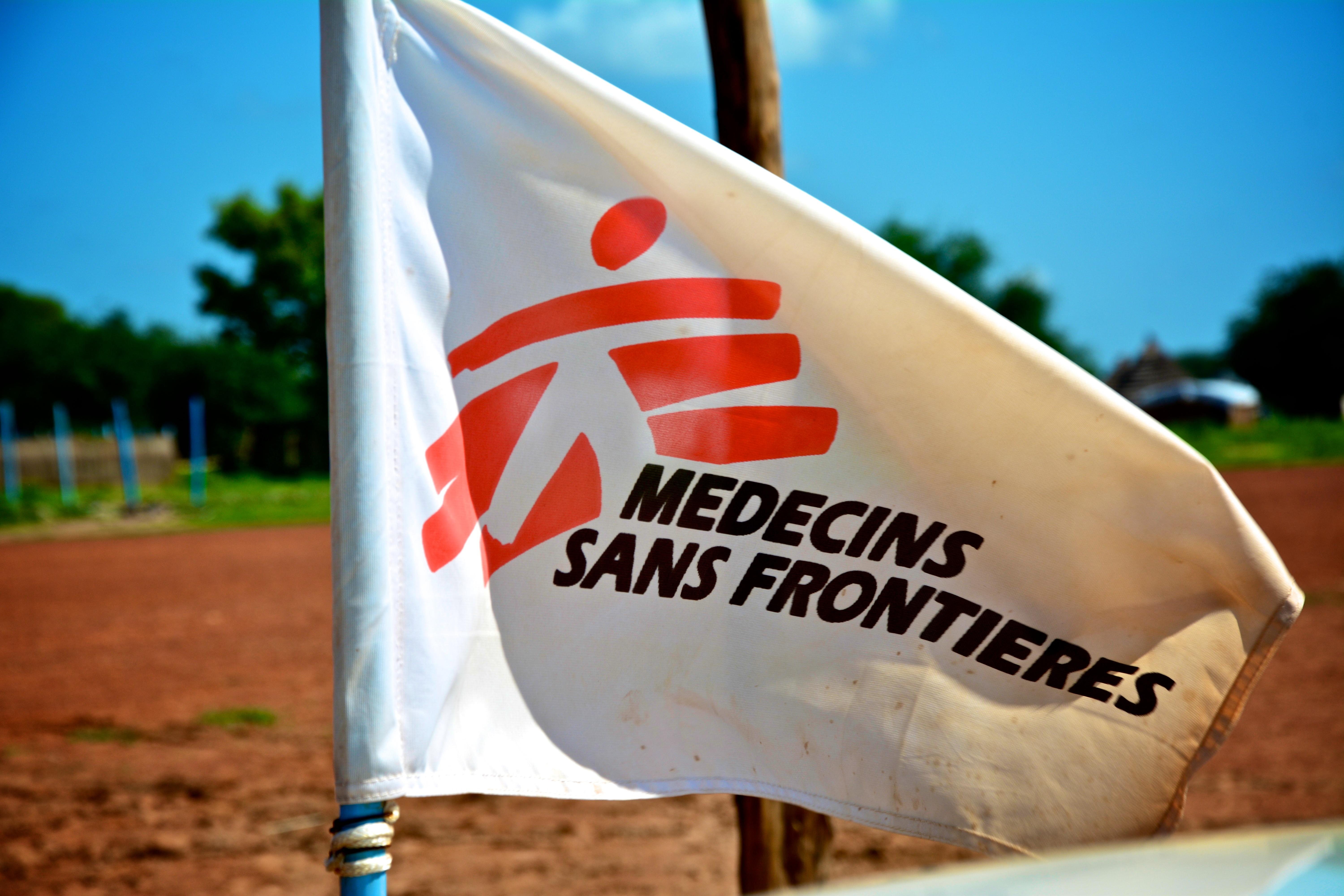 MSF Flag in Agok