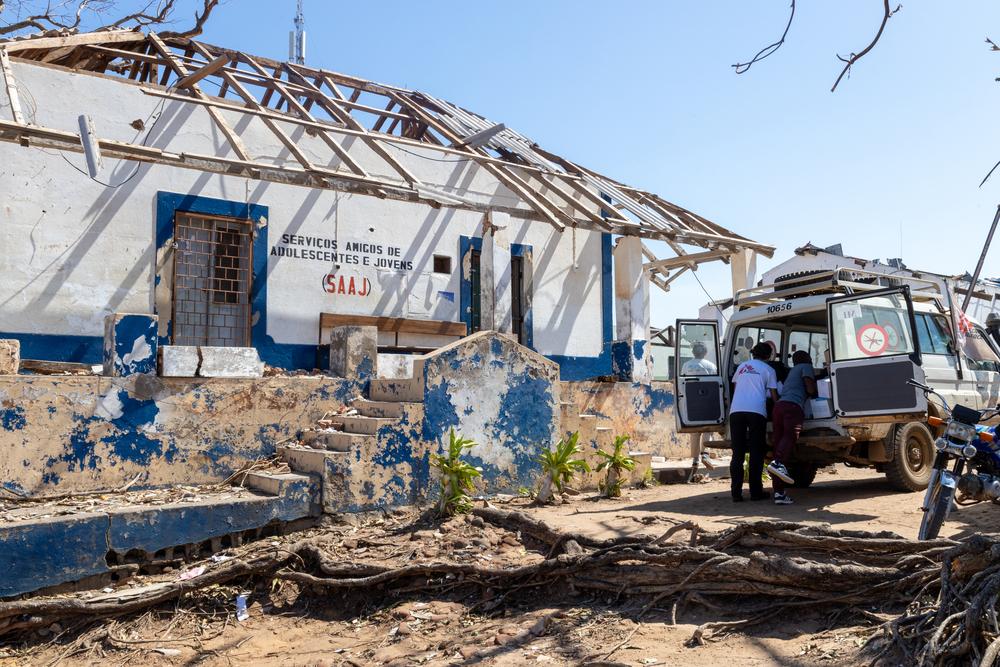 MSF teams responding to Cyclone Chido in Mozambique