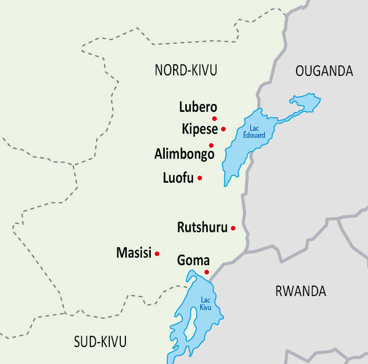 North-Kivu map