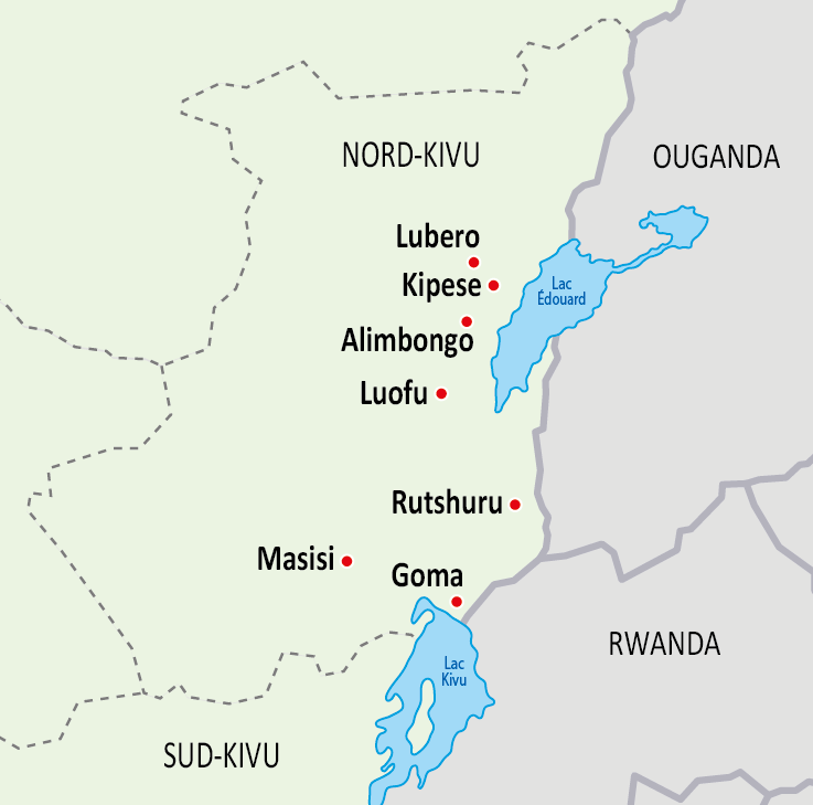  North-Kivu map