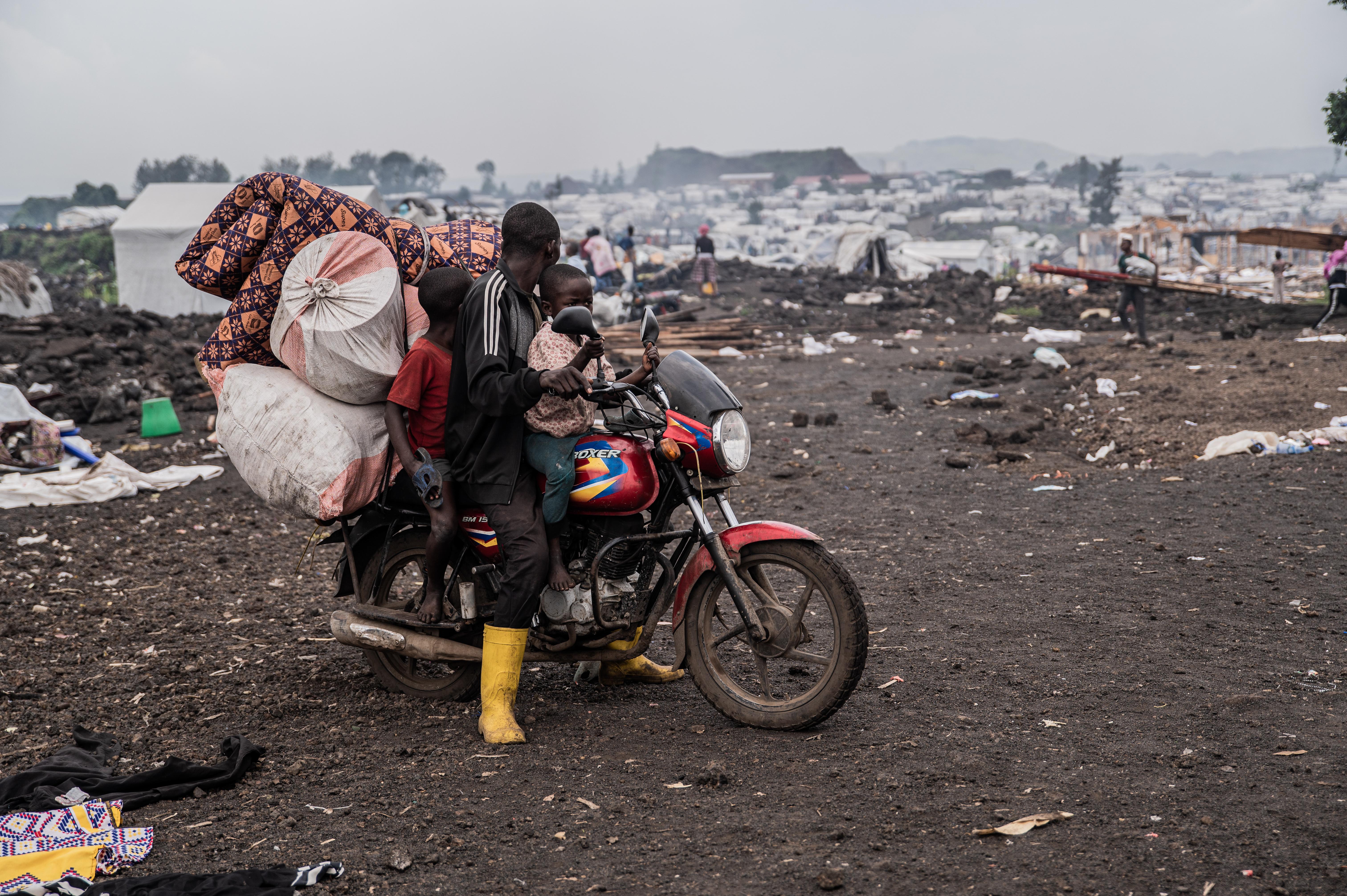  IDPs leaving Goma camps