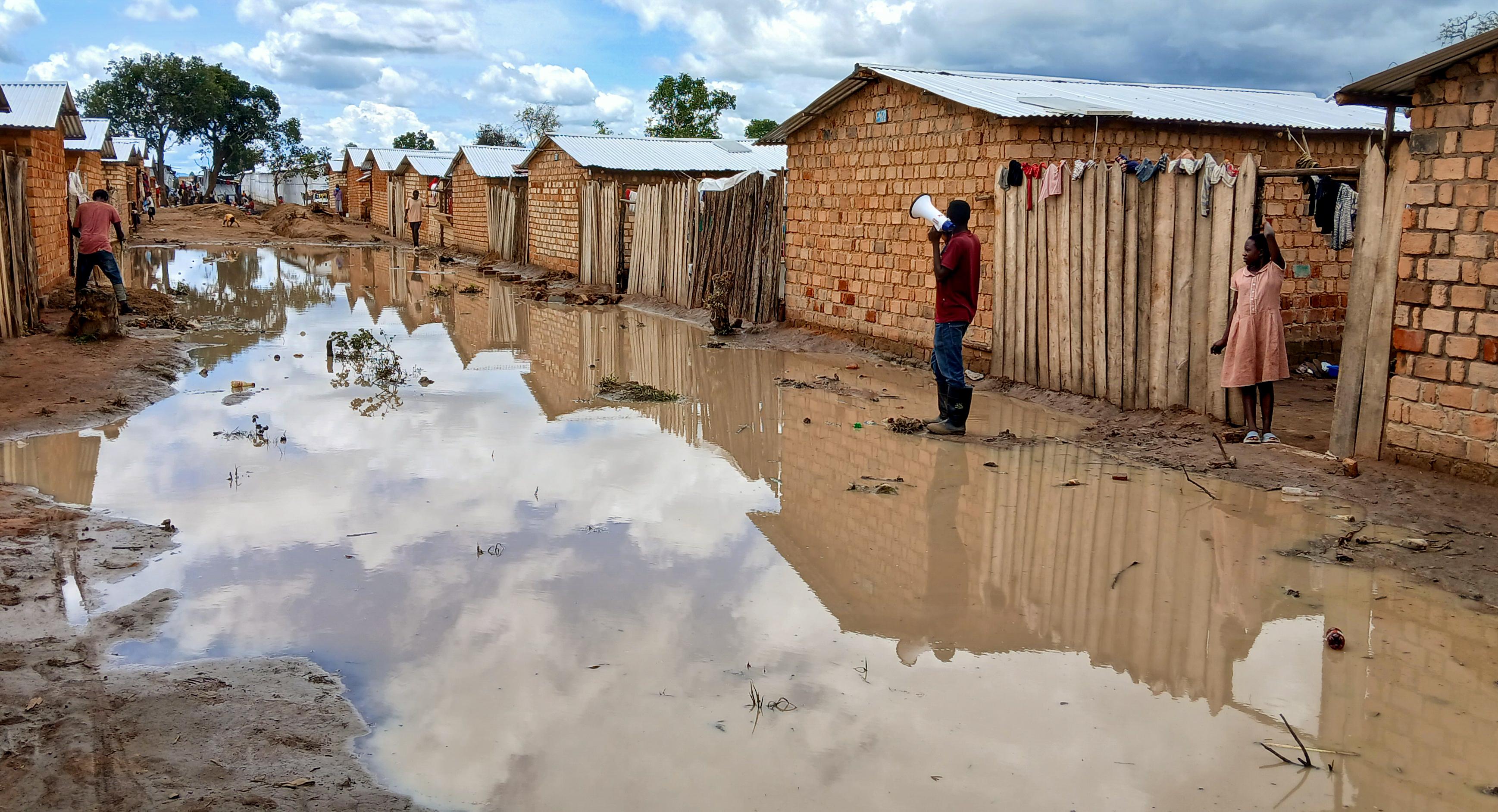 MSF supporting Congolese refugees in the Musenyi site