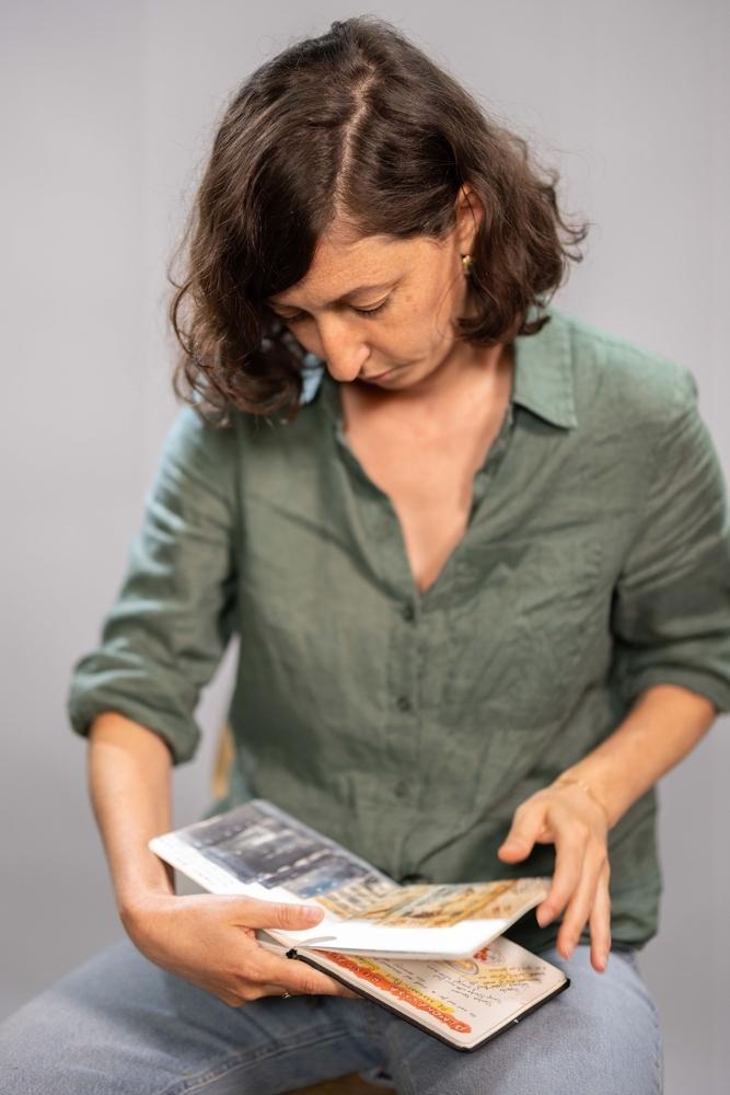 Narin Fandoglu, MSF Operations Advisor and illustrator