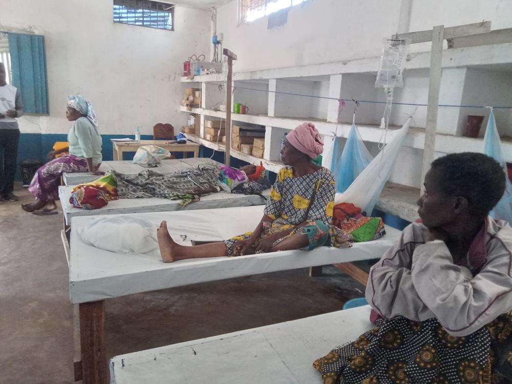 Patients treated by MSF at the cholera treatment centre in Baraka, in the Fizi territory of South Kivu, Democratic Republic of Congo.