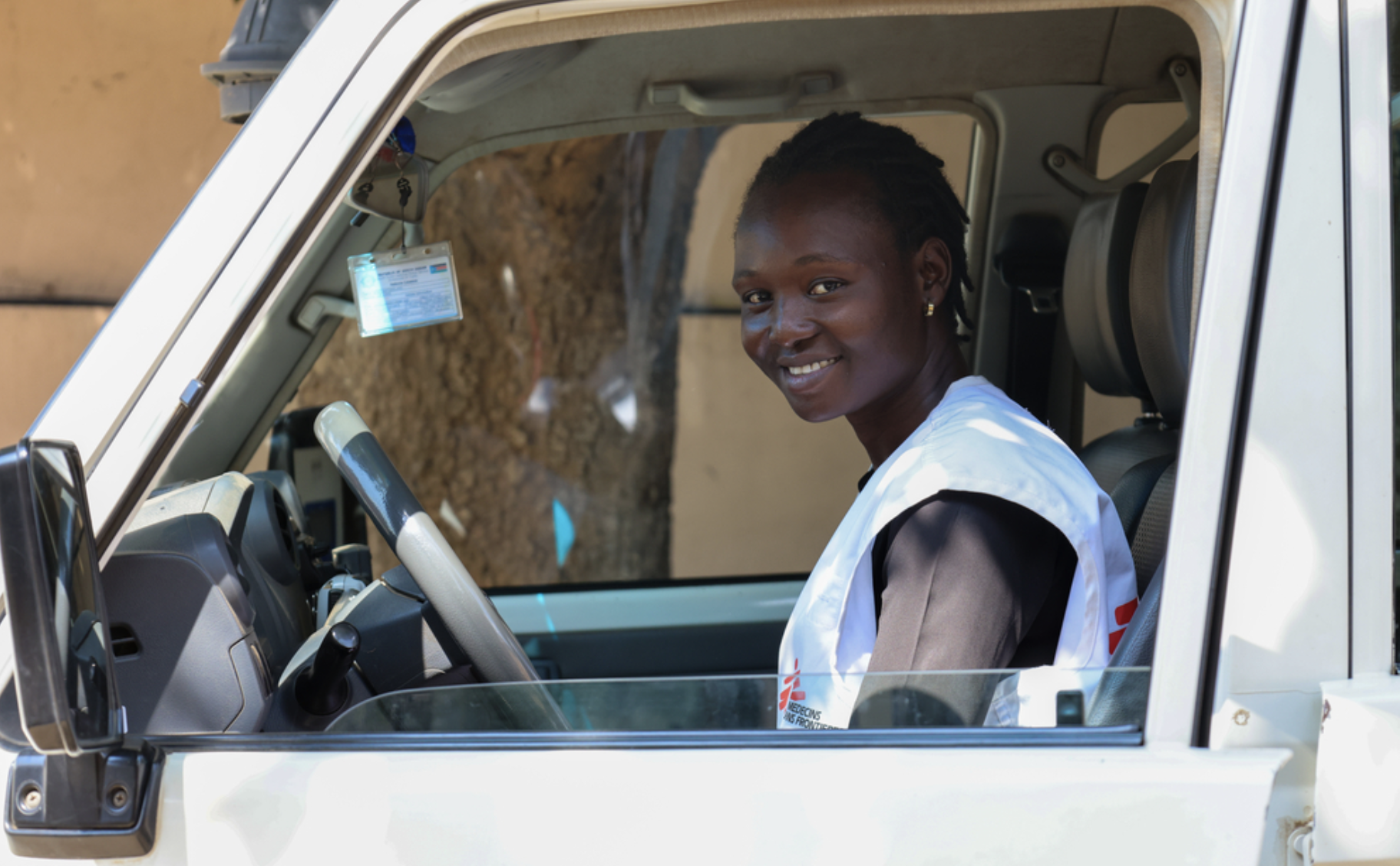 Mary James, MSF Driver in South Sudan