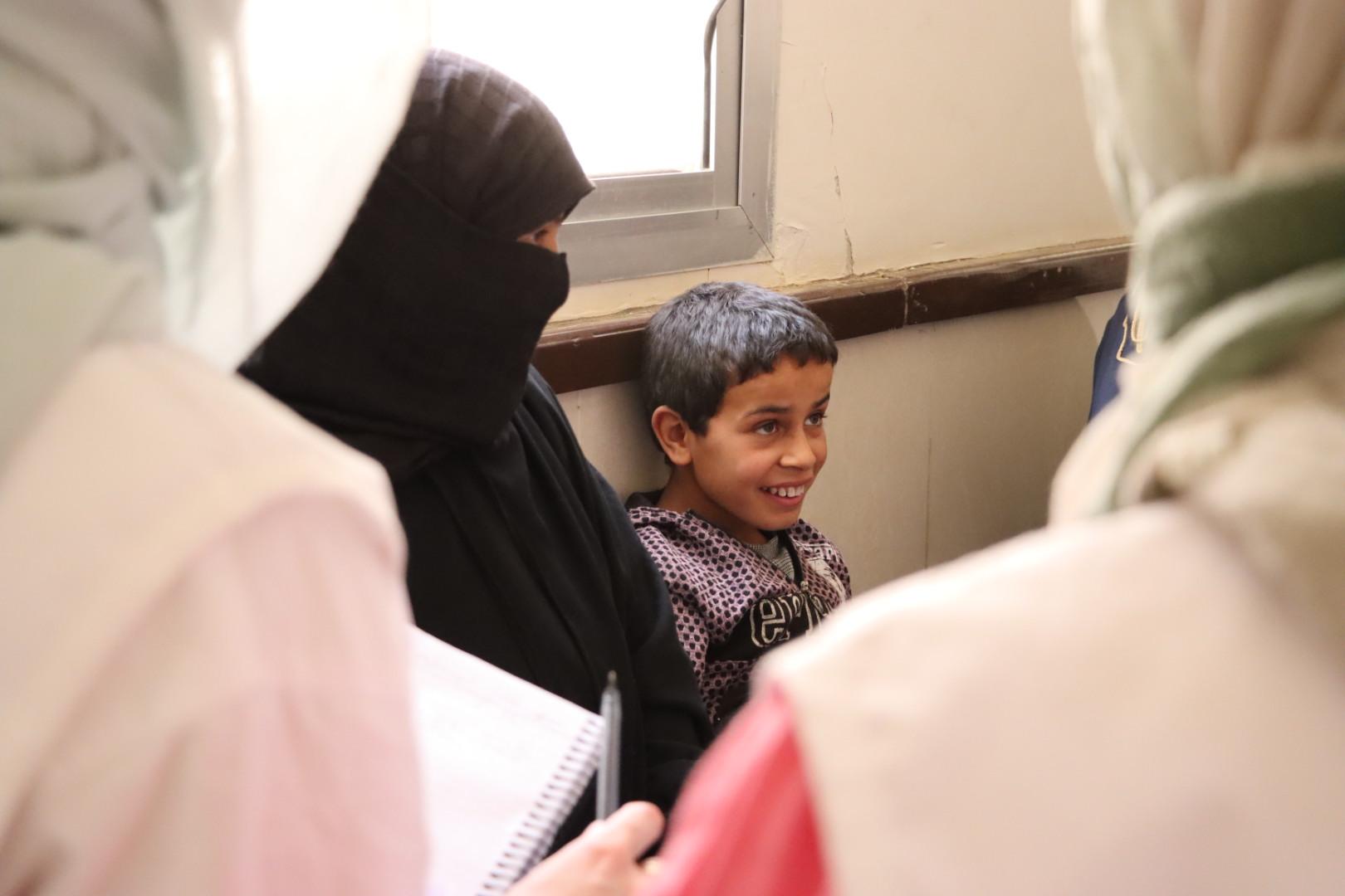 Abdulrazzaq, Injured by Unexploded Ordnance in Deir ez-Zor