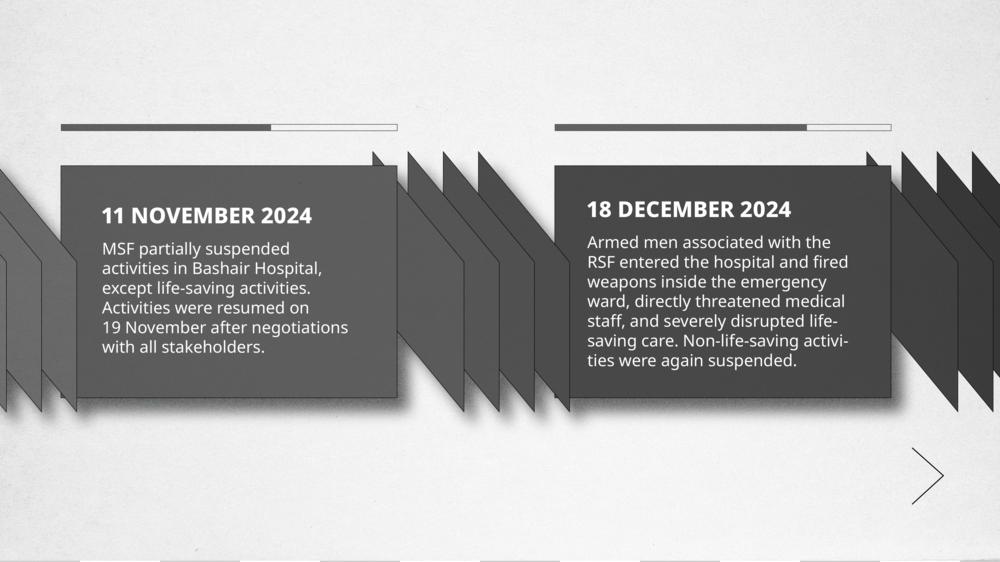 Violence in hospital, including a patient’s killing, leads to temporary MSF suspension.